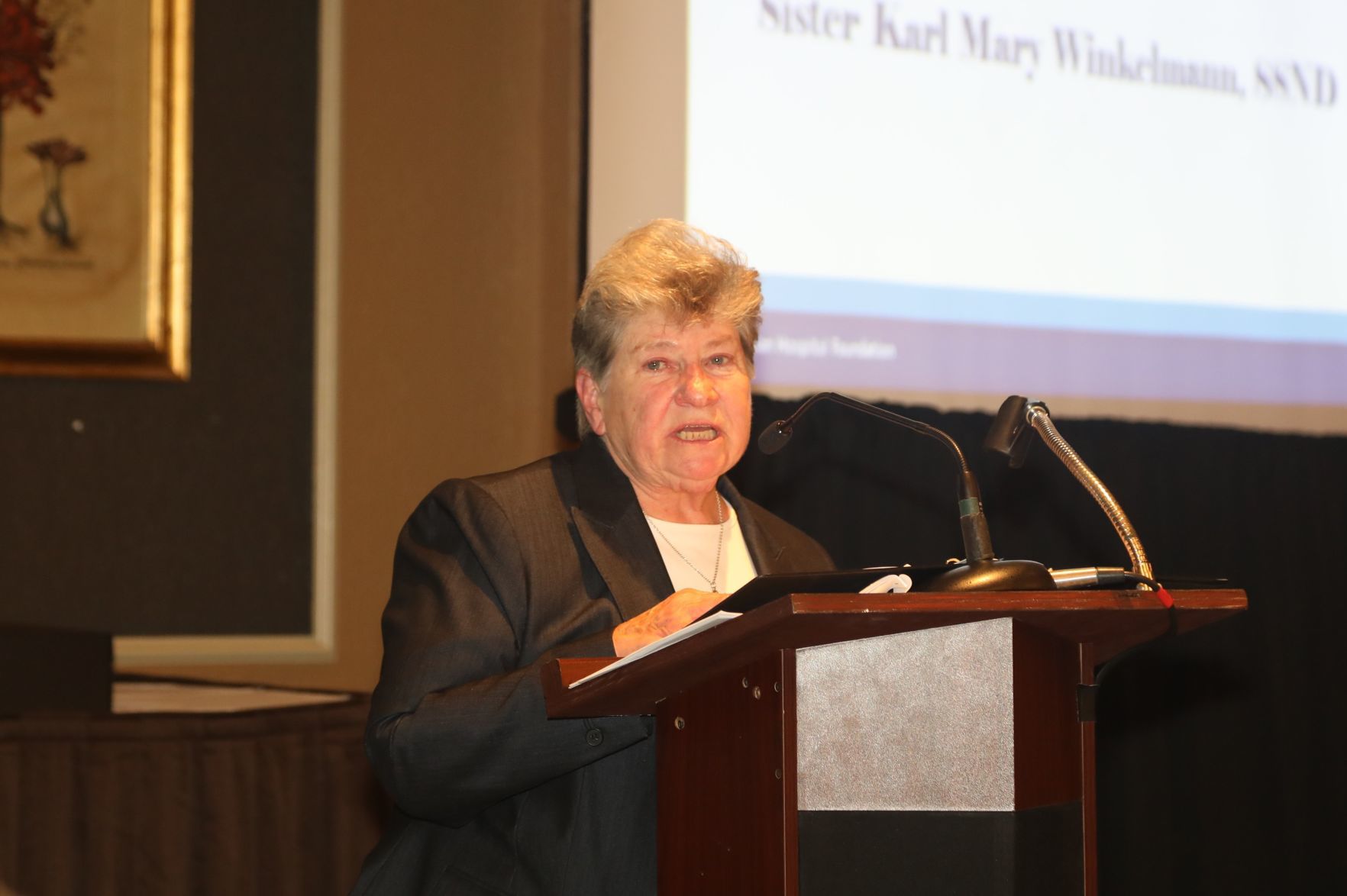 Paul F. Detrick Legacy Leadership Award: Sister Karl Mary Winkelmann, SSND,
